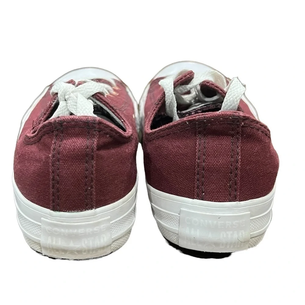 Converse All Star Maroon Canvas Sneakers Size 1.5 Big Kids